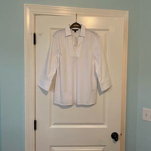NWT - Brooks Brothers white tunic